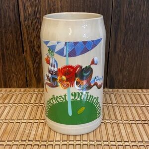 1990 Oktoberfest München Stoneware Beer Stein by Rastal